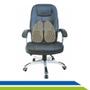 Imagem de Encosto Ortopédico para Cadeira Escritório Carro Flexível Apoio Corretor de Coluna e Lombar Ortho Pauher