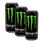Imagem de Energético Monster Energy com 473ml  Kit com três unidades
