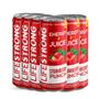Imagem de Energético Sabor Morango Com Vitaminas 6 Unidades 473ml Cada Life Strong