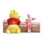 Imagem de Enesco Disney Traditions por Jim Shore Winnie The Pooh e Leitão por Log Figurine, 3,82 Polegadas, Multicolor