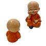 Imagem de Enfeite 4 Uni Mini Monges Budas Da Sabedoria Cego Surdo Mudo 5cm