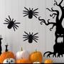 Imagem de Enfeite Aranha de Veludo Grande Decoração de Festa Halloween