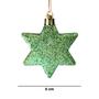 Imagem de Enfeite Árvore Natal Decoração Estrelas Pra Pendurar 20un