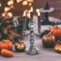 Imagem de Enfeite candelabro enfeiticado com luz c/1 un halloween