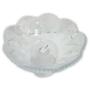 Imagem de Enfeite Centro De Mesa Com Suporte 21Cm Vidro Cristal Cromus