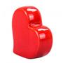 Enfeite Cerâmica Coração Vermelho 10,5X10,5X4,5cm - Click Imagem de Enfeite Cerâmica Coração Vermelho 10,5X10,5X4,5cm