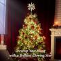 Imagem de Enfeite de Árvore de Natal Lewondr - Estrela Geométrica 3D com Luz LED