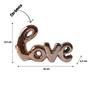 Imagem de Enfeite de porcelana decorativo love 10x8,5cm