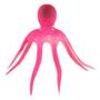 Imagem de Enfeite de silicone soma jelly octopus rosa