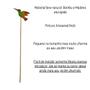 Imagem de Enfeite Decoração Jardim Vaso Passarinhos Pássaros com Vareta Espeto Em Madeira Decorativo Casa de Flores Feito a Mão