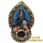 Imagem de Enfeite Decorativo Buda Tibetano Porta Vela Decoração Zen Hindu Resina