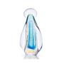 Imagem de Enfeite Decorativo em Murano Azul com Ouro 24k Imagem Santa Nossa Senhora