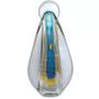 Imagem de Enfeite Decorativo em Murano Azul com Ouro 24k Imagem Santa Nossa Senhora