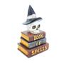 Imagem de Enfeite Decorativo Halloween - Crânio Com Livros - 27,5cm - 1 unidade - Cromus - Rizzo