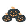 Imagem de Enfeite Decorativo Halloween de Eva com Glitter - 5 Unidades