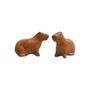 Imagem de Enfeite Decorativo Miniatura Familia Capivara 3 Peças - Decore Casa