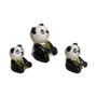 Imagem de Enfeite Decorativo Miniatura Familia Urso Ursinho Panda