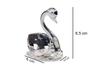 Imagem de Enfeite Decorativo Ornamento Estatueta Cisne de Vidro Cristal Decoração de Mesa