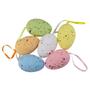 Imagem de Enfeite Decorativo Páscoa 12 Ovos Pendentes Coloridos