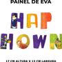 Imagem de Enfeite Dia das Bruxas Faixa Happy Halloween Cutie Disney Parede e Teto Aniversário Letras em EVA Premium