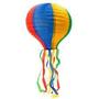 Imagem de Enfeite Festa Junina Balão Papel Colorido Com Franja Decoração Arraial
