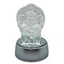 Imagem de Enfeite Ganesha com Base Redonda Espelhada com Leds Rgb 9 cm