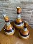Imagem de Enfeite Kit Decorativo Sala Cerâmica Trio de Vasos - Torre