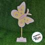 Imagem de Enfeite MDF - Borboleta Rosa - 42cm - 1 unidade - Rizzo