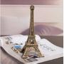 Imagem de Enfeite Ornamental Miniatura Torre Eiffel Metal Paris 18cm