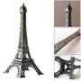 Imagem de Enfeite Ornamental Miniatura Torre Eiffel Metal Paris 18cm