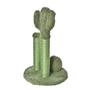 Imagem de Enfeite para Arranhar Gatos Amazon Basics - Cactus Triplo Verde
