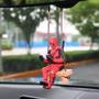 Imagem de Enfeite para Retrovisor de Carro - Deadpool Marvel - Mini Figura de Ação