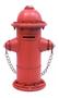 Imagem de Enfeite Retrô Vintage Hidrante Cofre Vermelho - 24cm 
