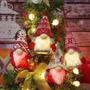 Imagem de Enfeites de Natal - 4 Gnomos com Luzes Gloween para Pendurar