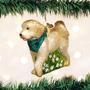 Imagem de Enfeites de Natal do Velho Mundo: Coleção de Cães Ornamentos de Vidro Soprados para Árvore de Natal, Cão Doodle