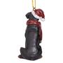 Imagem de Enfeites de Natal para Cães Rottweiler - Design de Resina Toscano
