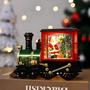 Imagem de Enfeites de Trem de Natal para Crianças - Bola de Cristal com Iluminação para Mesa