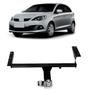 Imagem de Engate Braconi Celer Hatch 2013 2014 Não Precisa Furar Tração até 450Kg Modelo Fixo com Bola Cromada - IM-130