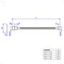 Imagem de Engate deca 4607.c.040 1/2 40cm malha aco