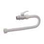 Imagem de Engate Flexível Com Registro Pvc Branco 1/2'' X 40Cm Estrela