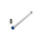 Imagem de Engate Inox Rígido P/Aquecedor - F1/2 X F1/2 - C/ Niple - 40Cm