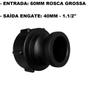 Imagem de Engate Rápido Camlock Container Ibc Rosca Grossa 2x1.1/2 Pol