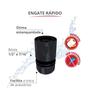 Imagem de Engate Rápido Com Bitola 1/2" E 7/16" Preto Durín