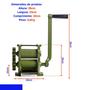 Imagem de Engenho Moedor De Cana Com 2 Moendas Em Ferro Fundido B30 Botini