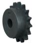 20 Denti Pignone Tipo B Singolo Filo 1/4 Passo, 17mm Alesaggio Nero