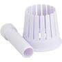 Imagem de ENJOY MOLDE PARA FATIAR CEBOLA 13x10x10cm POLIPROPILENO BRANCO