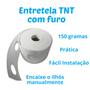 Imagem de Entretela Para Cortina TNT 08 cm com Furos Branca - 50 Metros