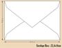 Imagem de Envelope Bico 16x22cm - 25 peças - Branco 180gr para Convite Clássico