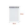 Imagem de Envelope Branco Com Plástico Bolha 26X36 Kit 10 Unidades