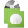 Imagem de Envelope p/CD e DVD c/Visor Transparente Pacote c/100 unidades - VERDE